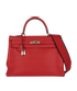 Kelly 35 In Rouge Grenat Togo, front view